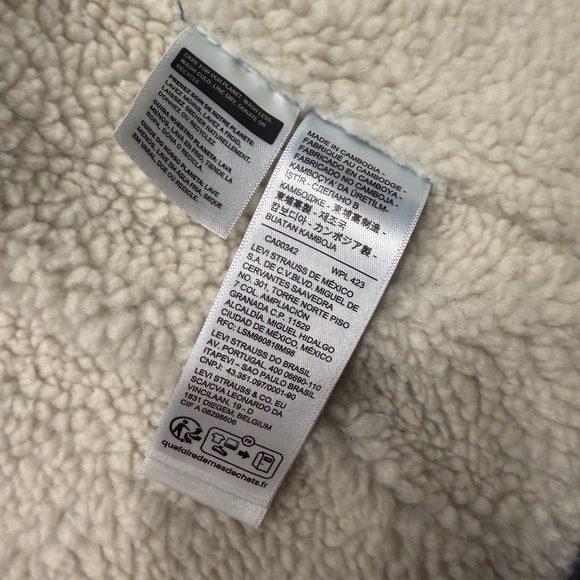 Men's Blue corduroy Jacket with Sherpa Lining - Picture 9 of 10